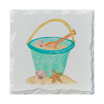 Pamela Cassidy | Sand Bucket | Drink Coaster