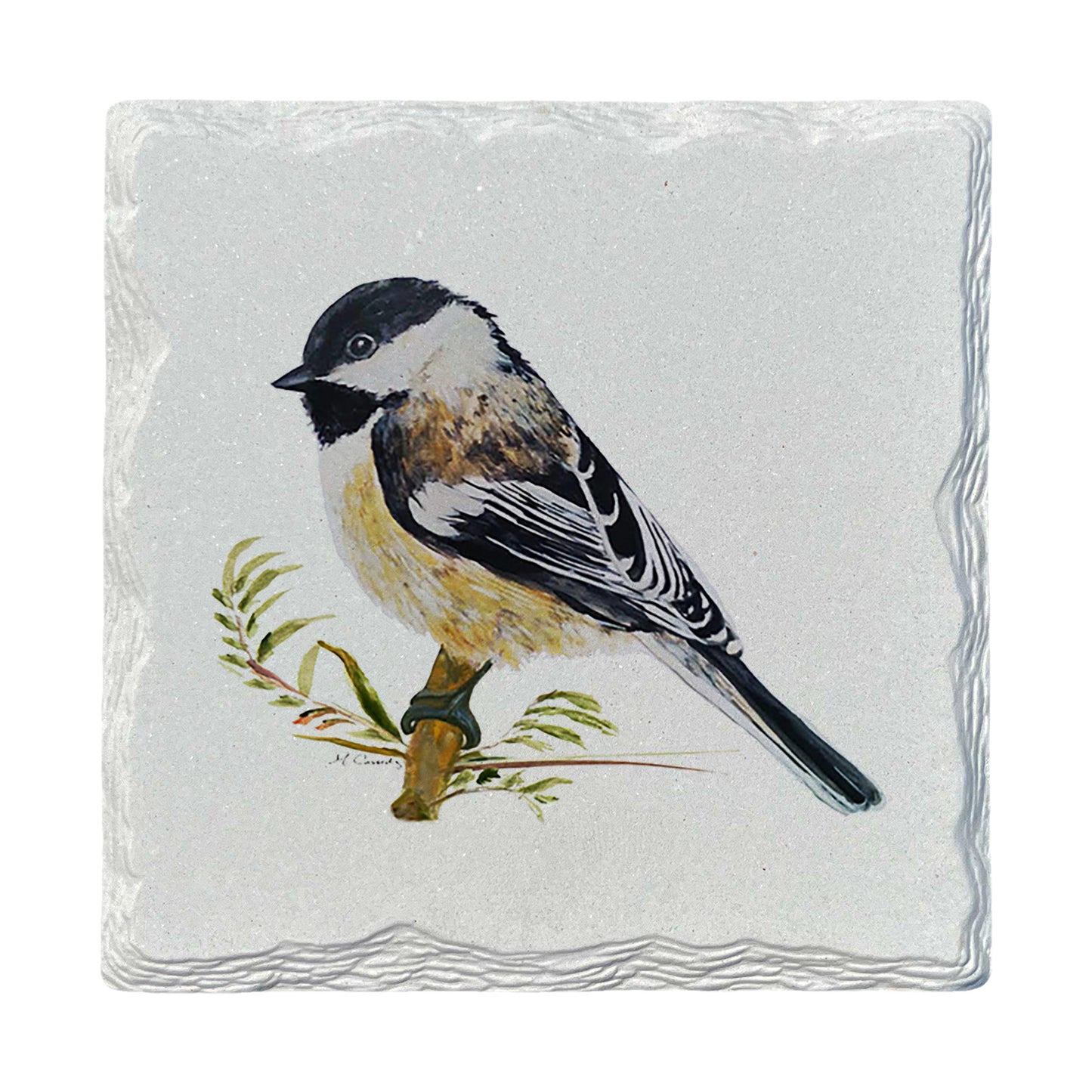 Pamela Cassidy | Chickadee | Drink Coaster