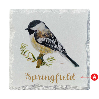 Pamela Cassidy | Chickadee | Drink Coaster