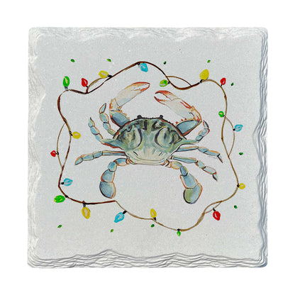 Pamela Cassidy | Christmas Crab | Drink Coaster