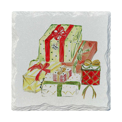 Pamela Cassidy | Christmas Presents | Drink Coaster