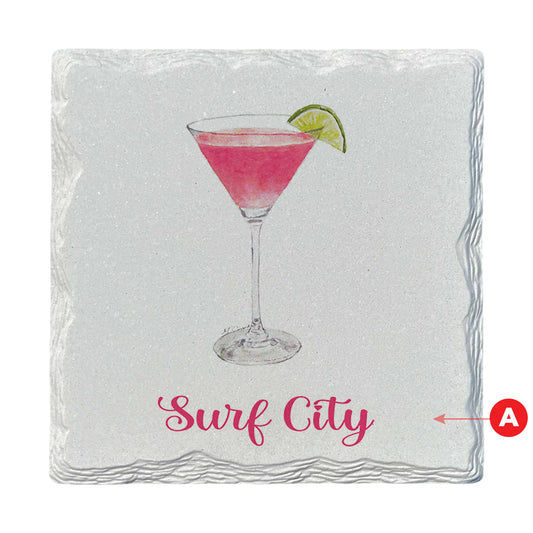 Pamela Cassidy | Cosmopolitan | Drink Coaster