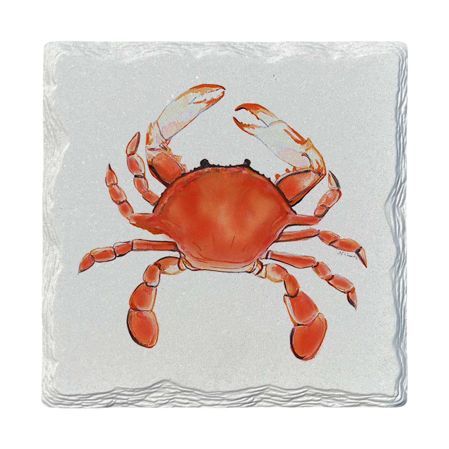 Pamela Cassidy | Red Crab | Drink Coaster