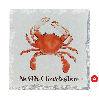 Pamela Cassidy | Red Crab | Drink Coaster