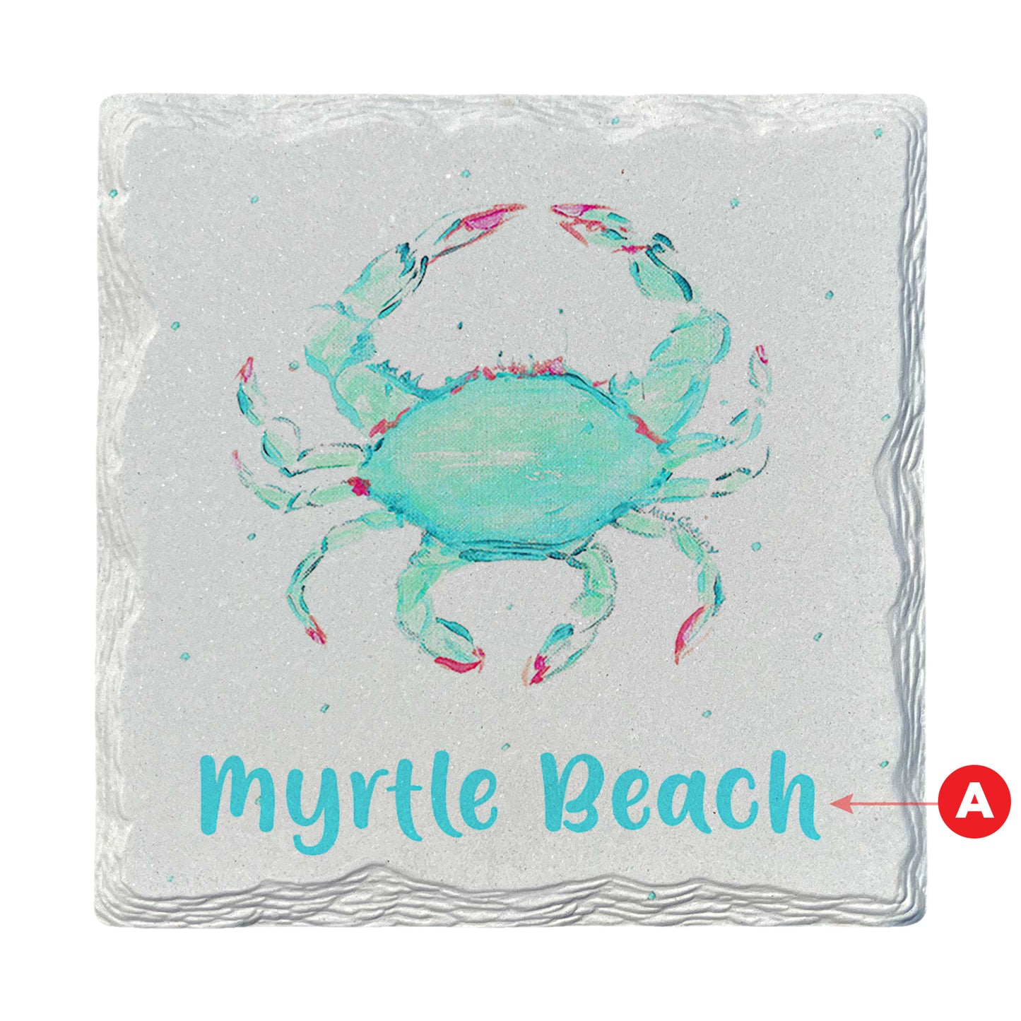 Pamela Cassidy | Pretty Crab | Drink Coaster