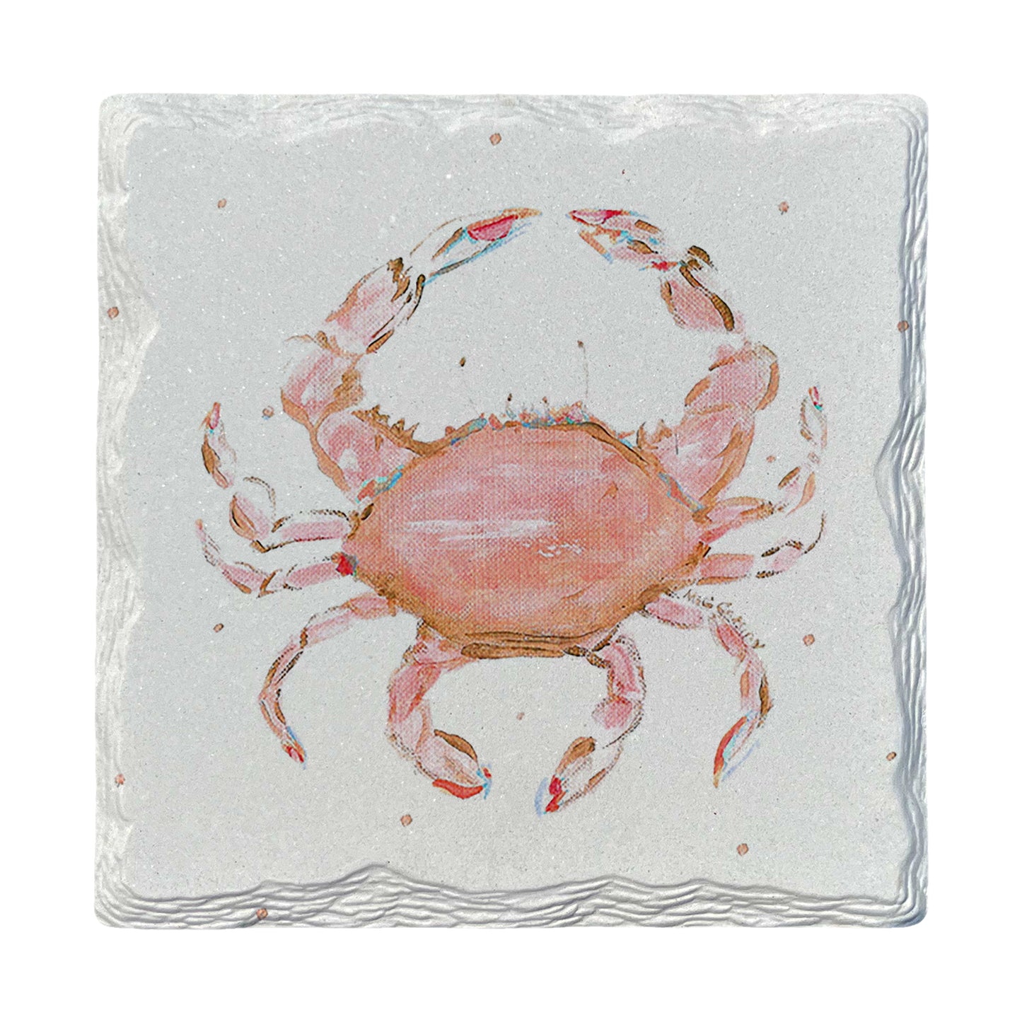 Pamela Cassidy | Pink Crab | Drink Coaster