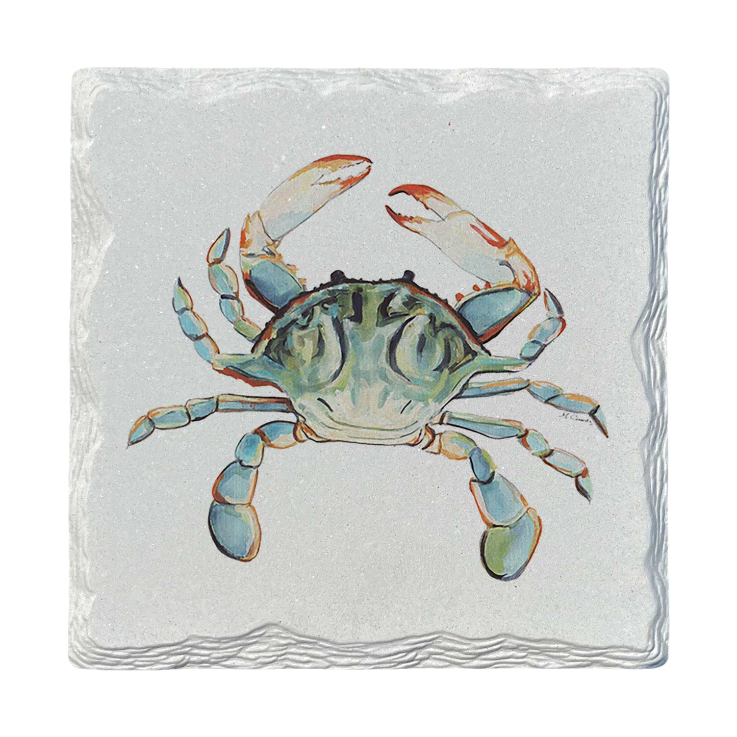 Pamela Cassidy | Blue Crab | Drink Coaster