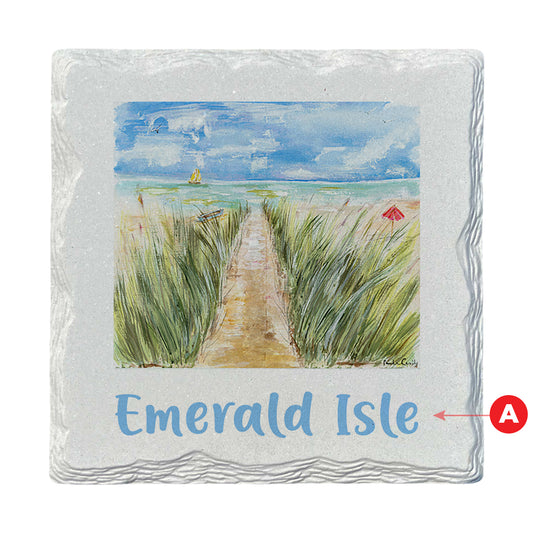 Pamela Cassidy | Beach Path | Drink Coaster