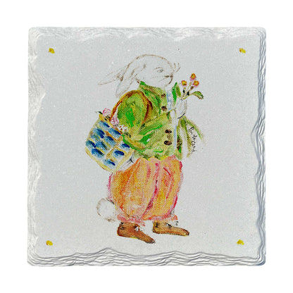 Pamela Cassidy | Easter Bunny Boy | Drink Coaster