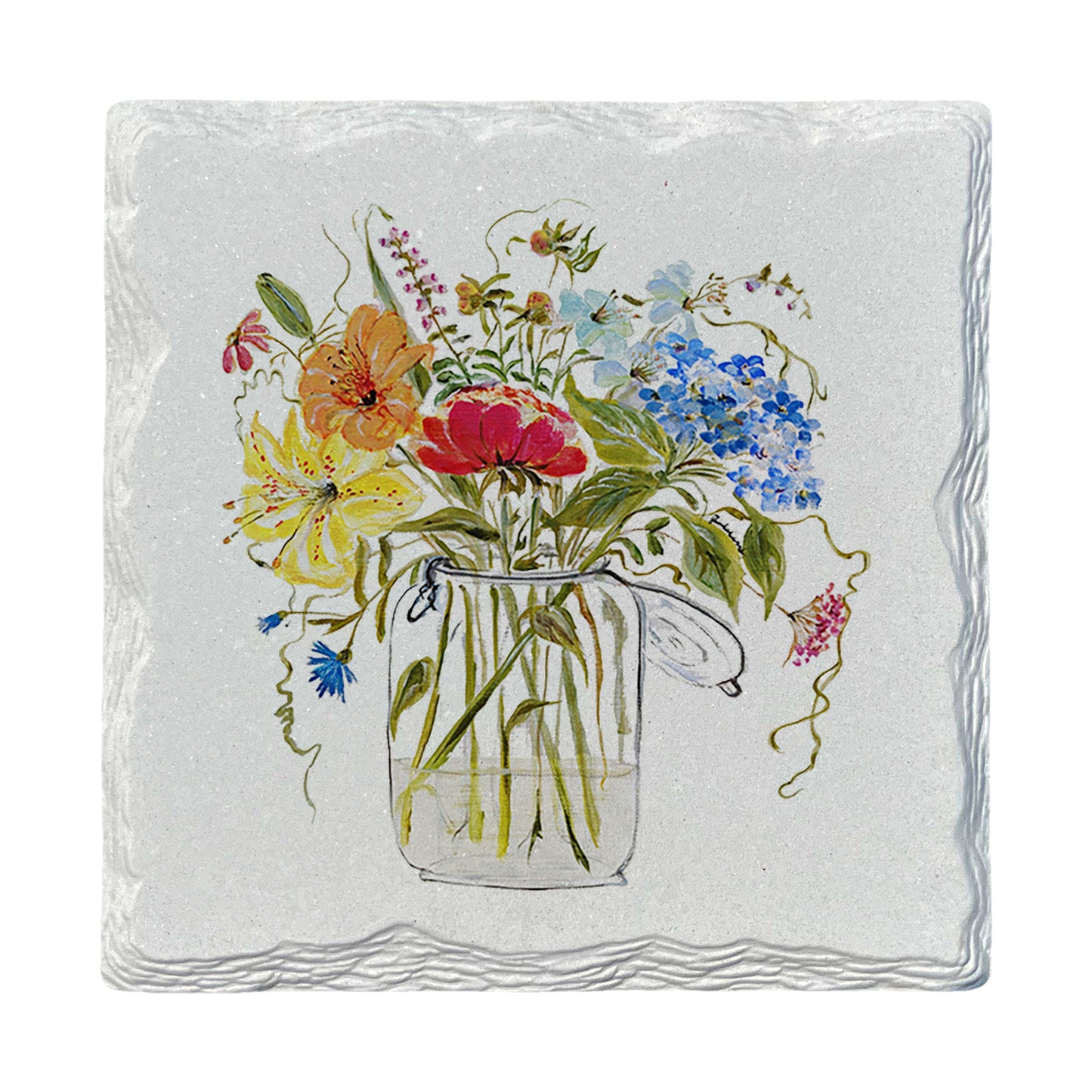 Pamela Cassidy | Summer Blooms | Drink Coaster