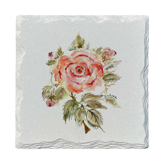 Pamela Cassidy | Rose | Drink Coaster