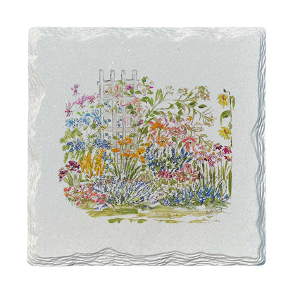 Pamela Cassidy | Garden Trellis | Drink Coaster