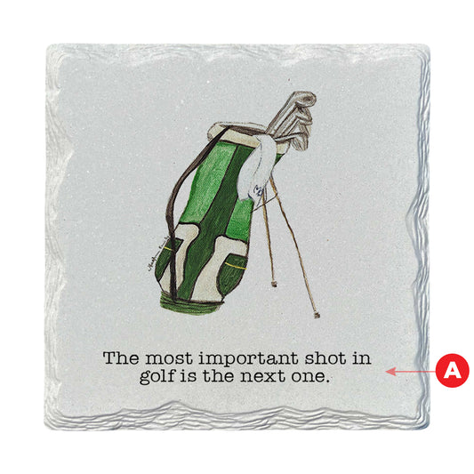 Pamela Cassidy | Golf Bag | Drink Coaster