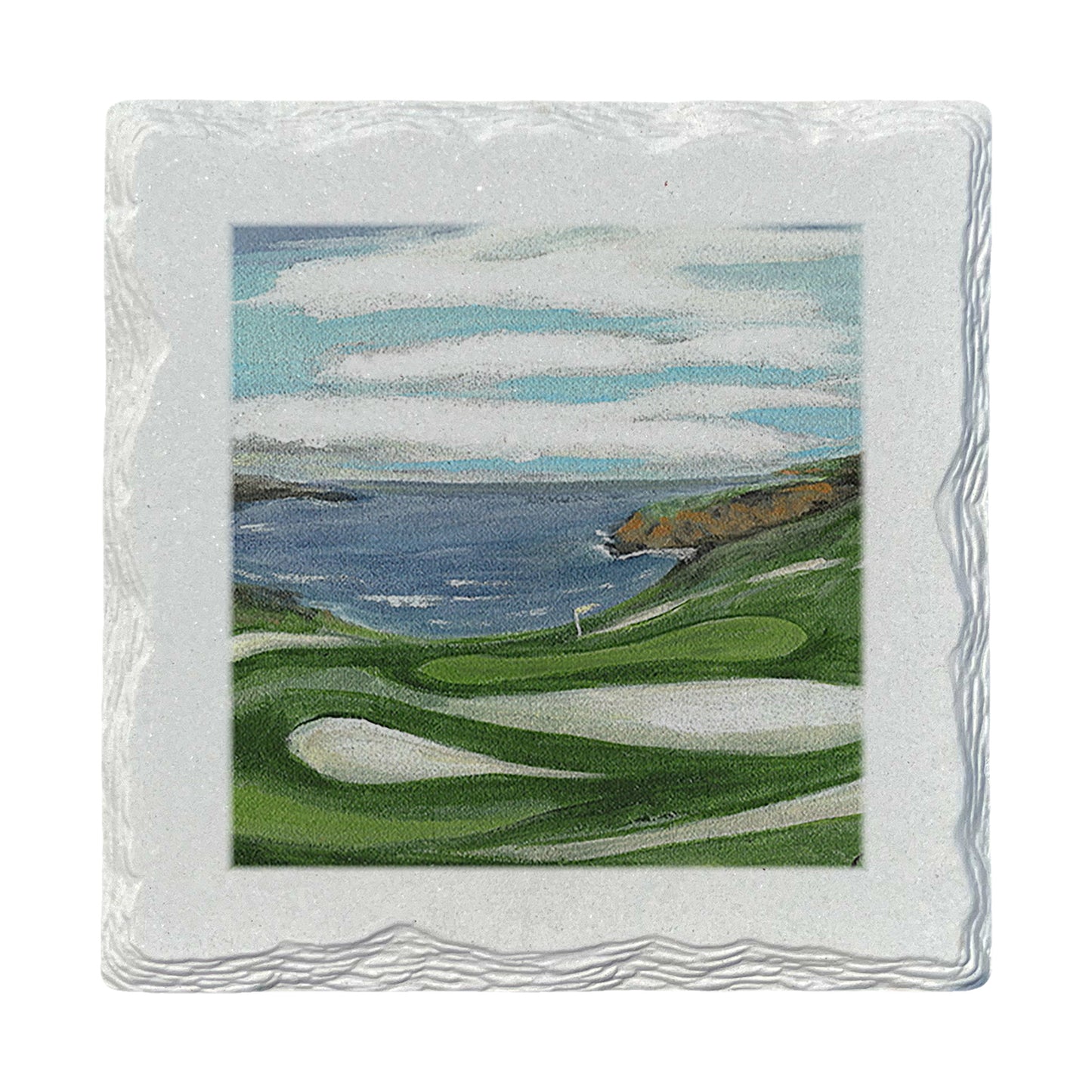 Pamela Cassidy | Golf Scene | Drink Coaster