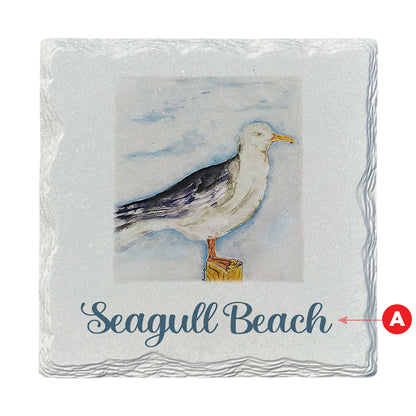 Pamela Cassidy | Seagull | Drink Coaster