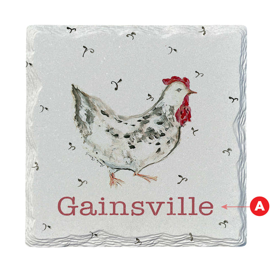 Pamela Cassidy | Cute Hen | Drink Coaster