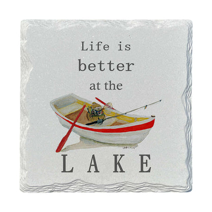 Pamela Cassidy | Lake Life | Drink Coaster