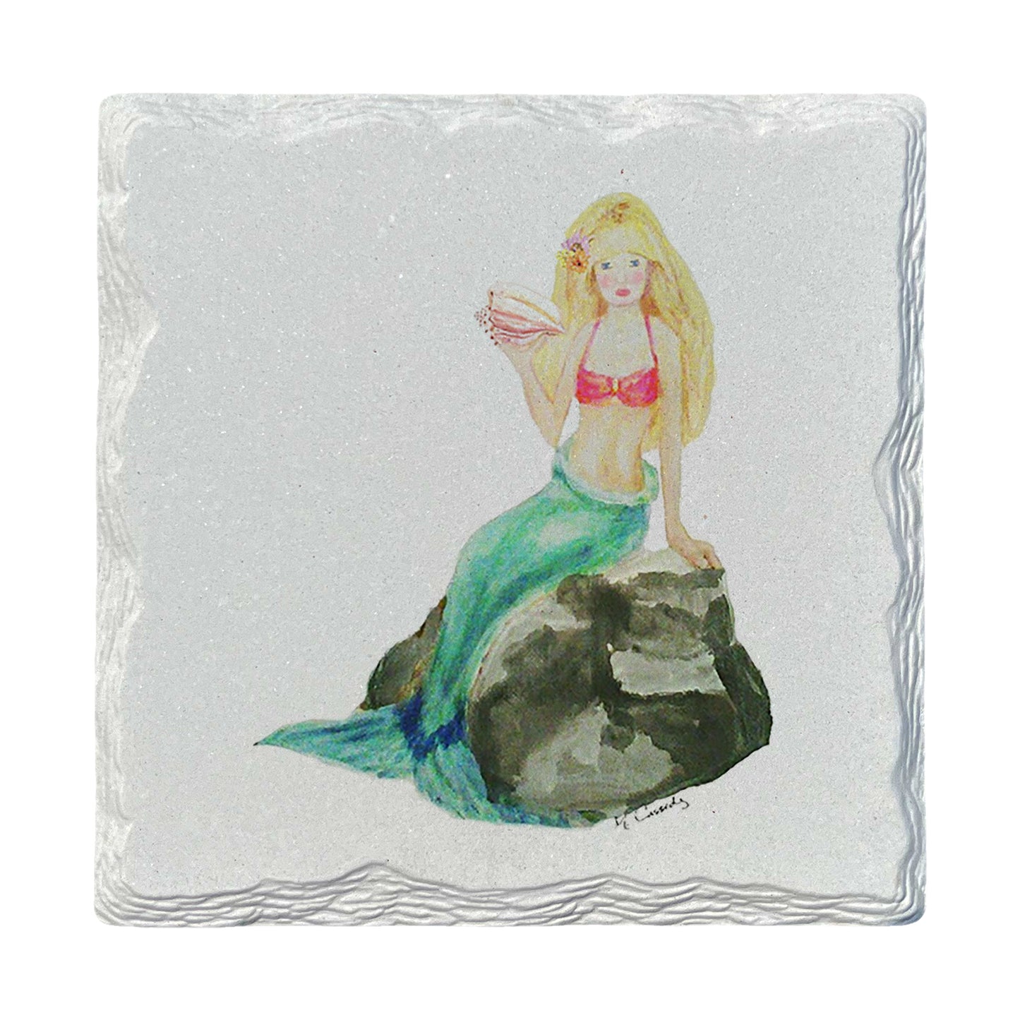 Pamela Cassidy | Mermaid | Drink Coaster