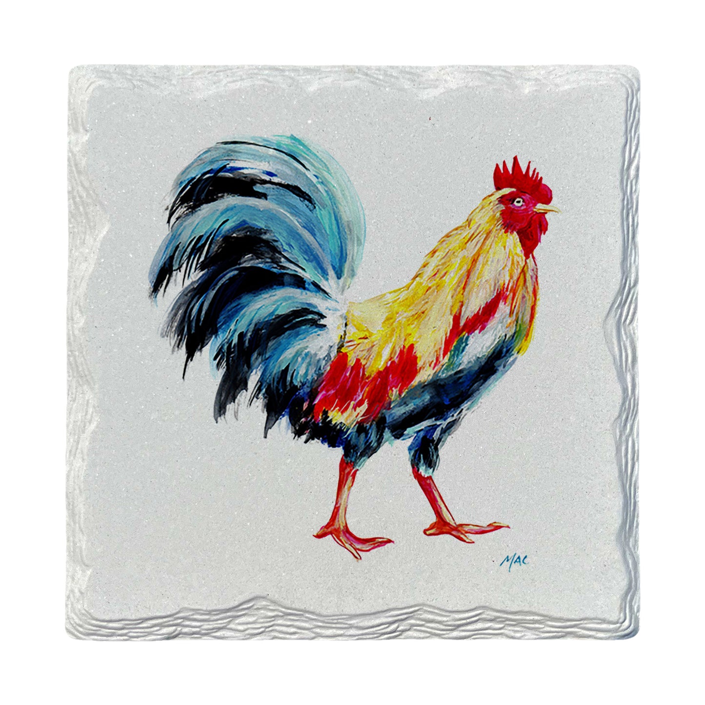 Pamela Cassidy | Rooster | Drink Coaster