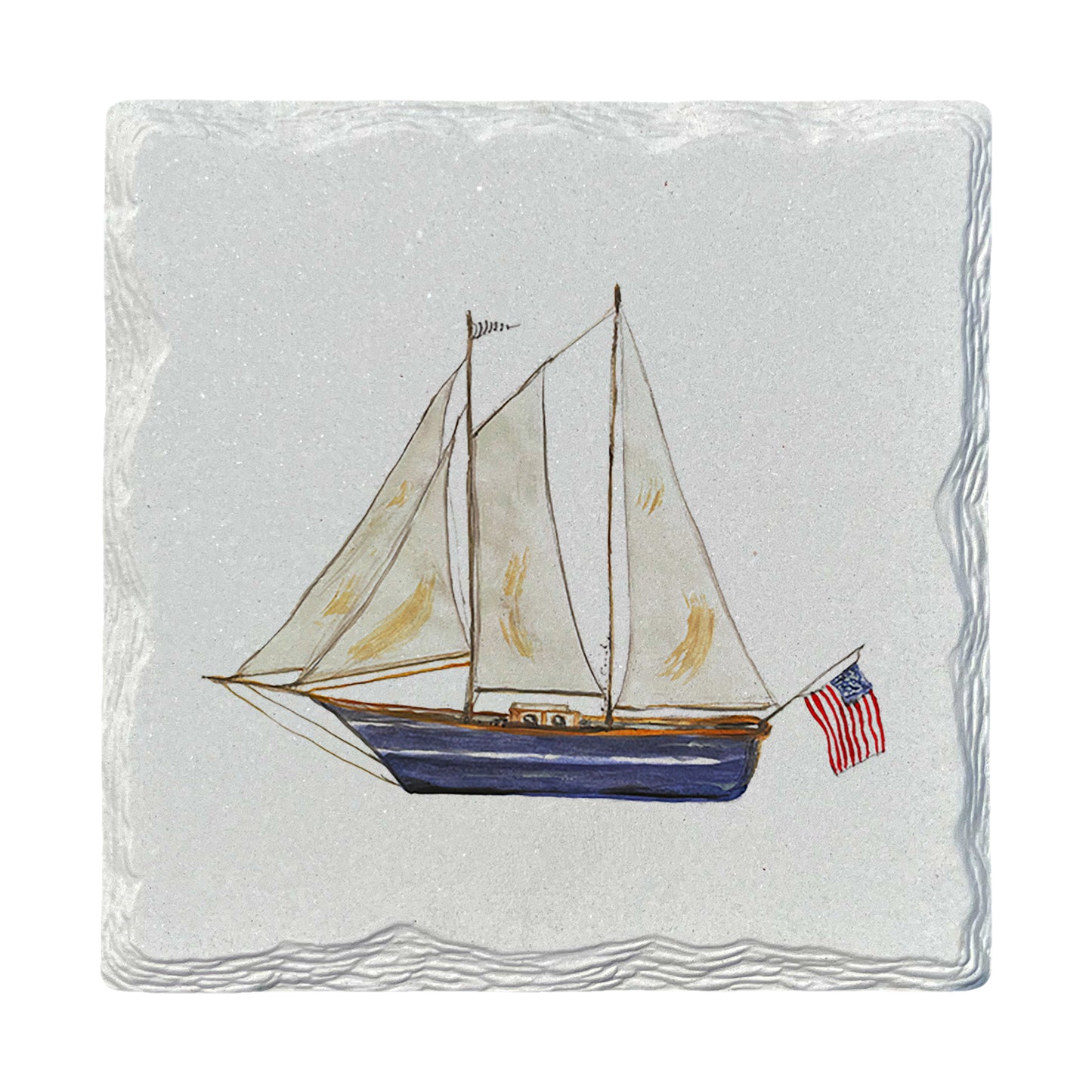 Pamela Cassidy | Schooner | Drink Coaster