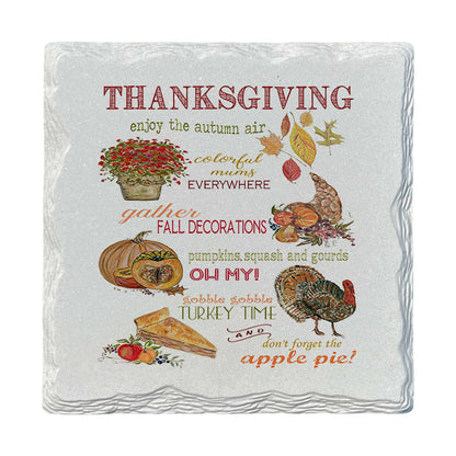 Pamela Cassidy | Thanksgiving | Drink Coaster