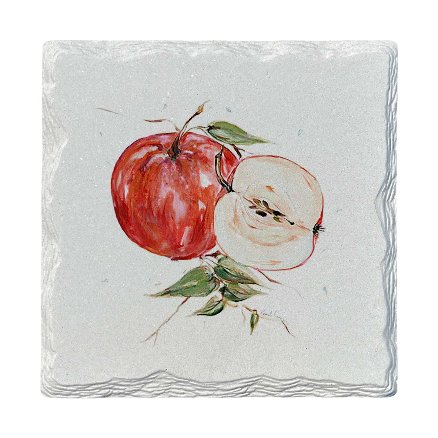 Pamela Cassidy | Apple | Drink Coaster