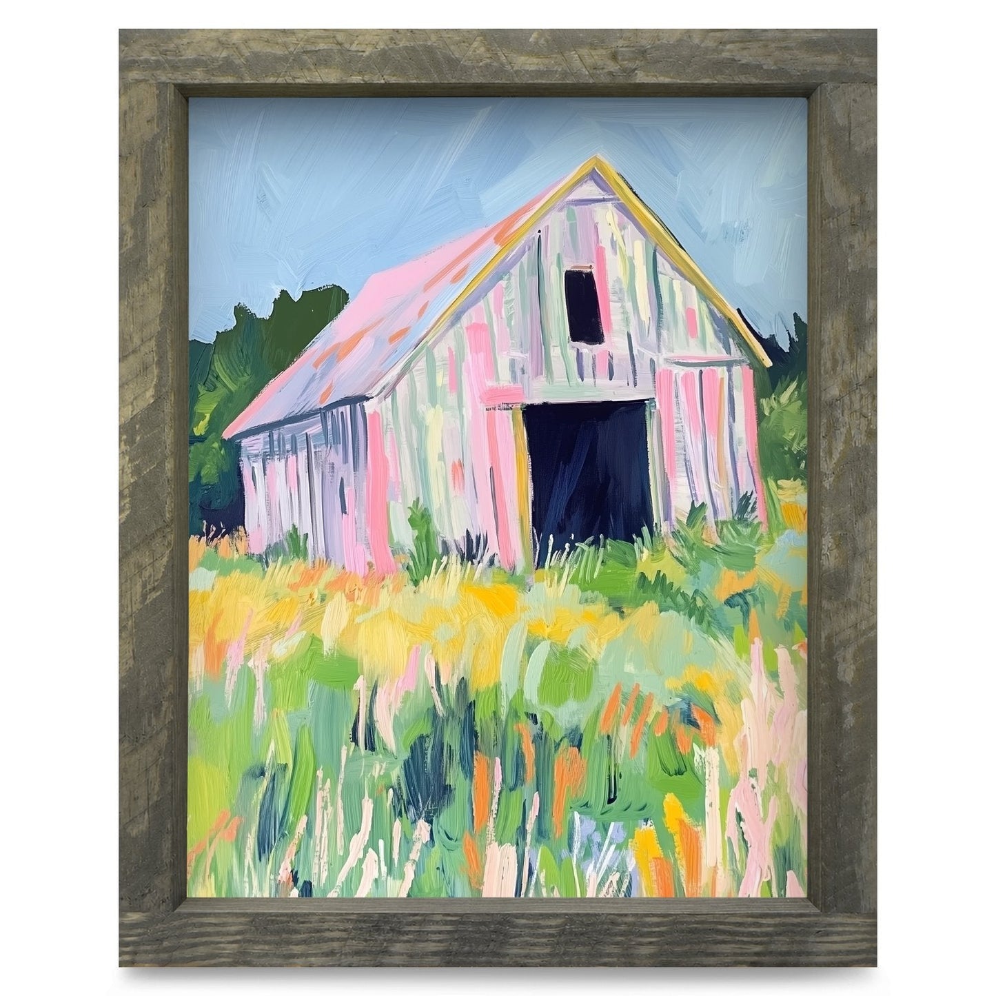 Rustic Brown frame