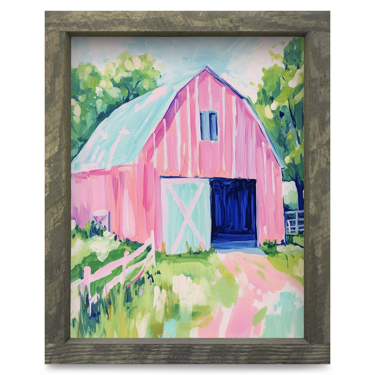 Rustic Brown frame
