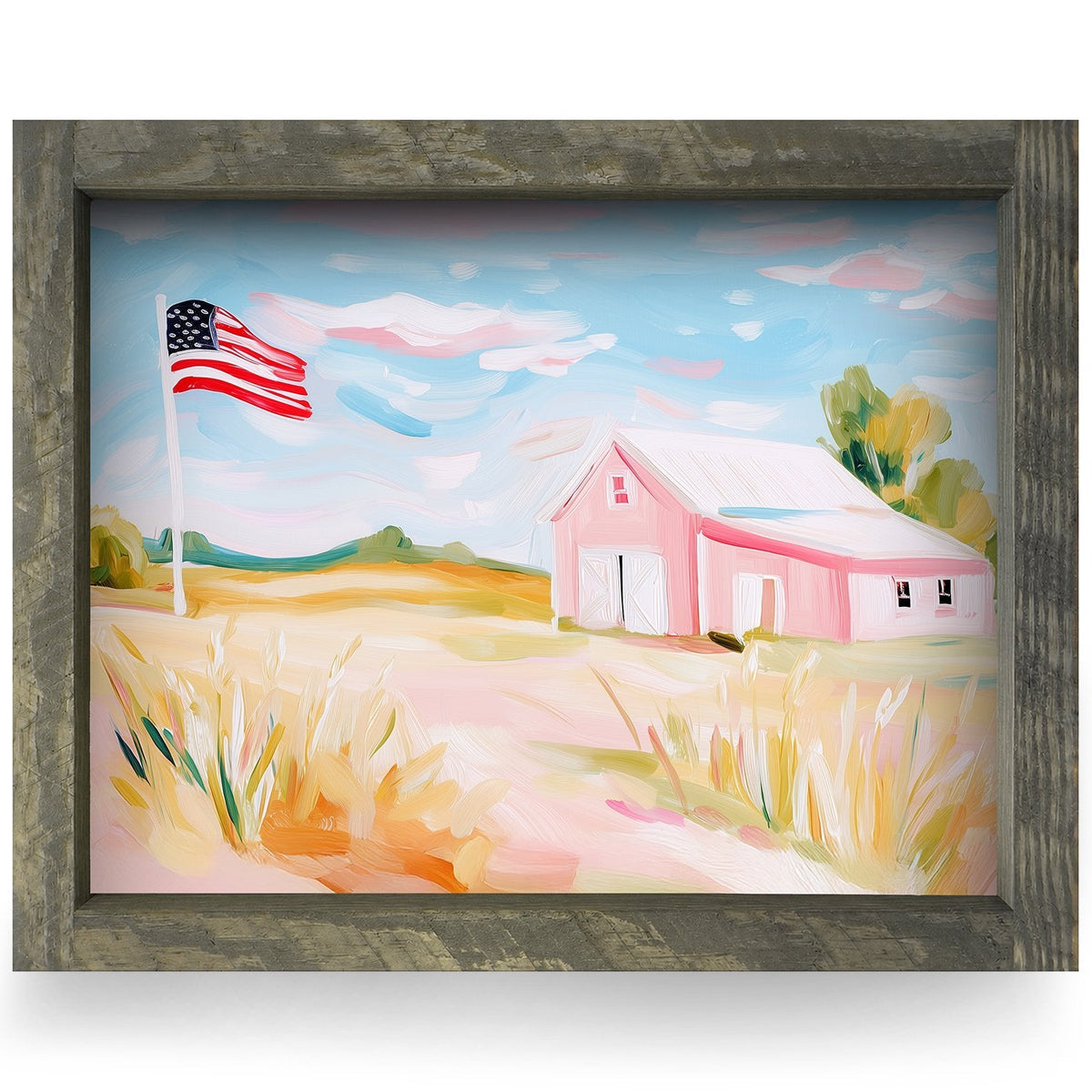 Rustic Brown frame
