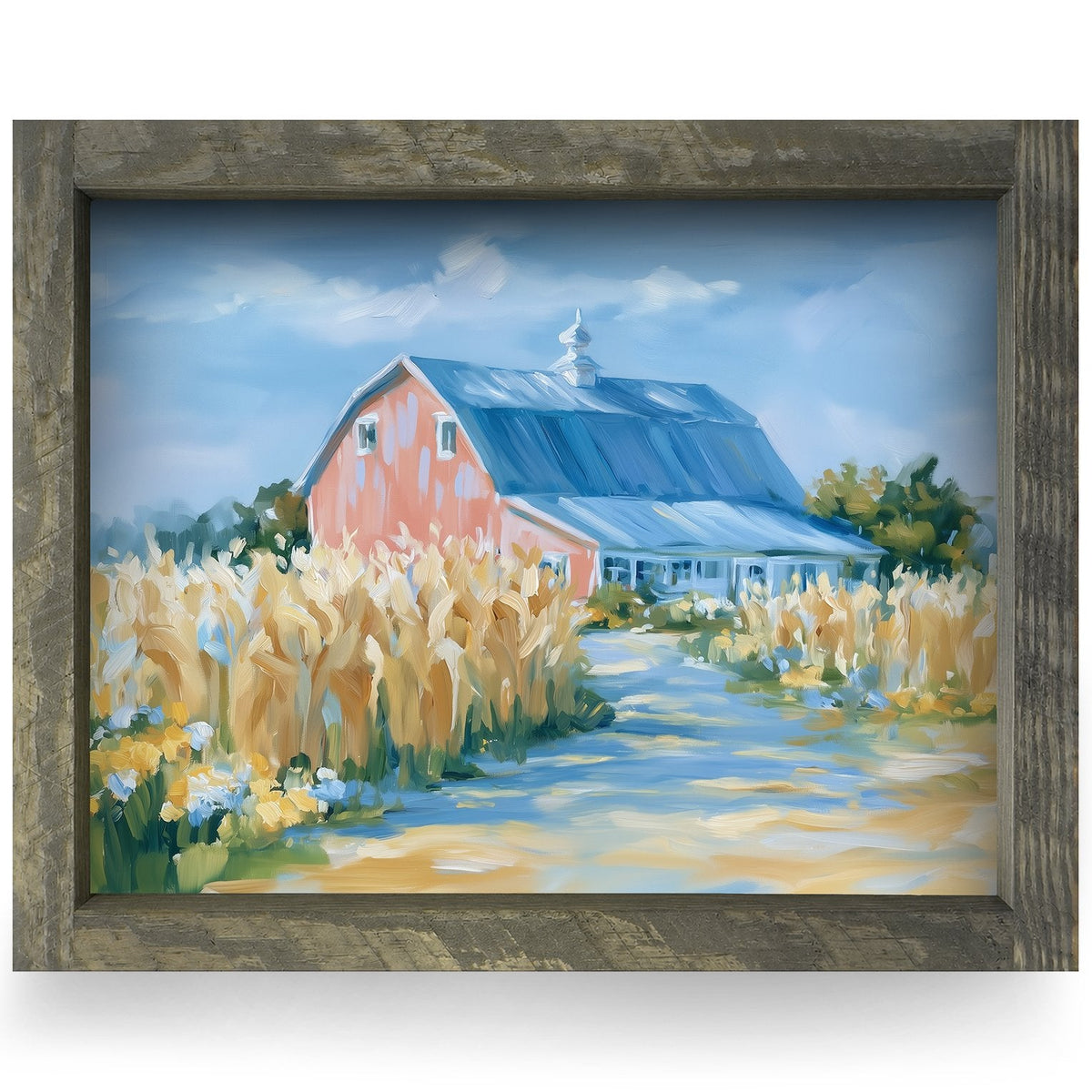 Rustic Brown frame