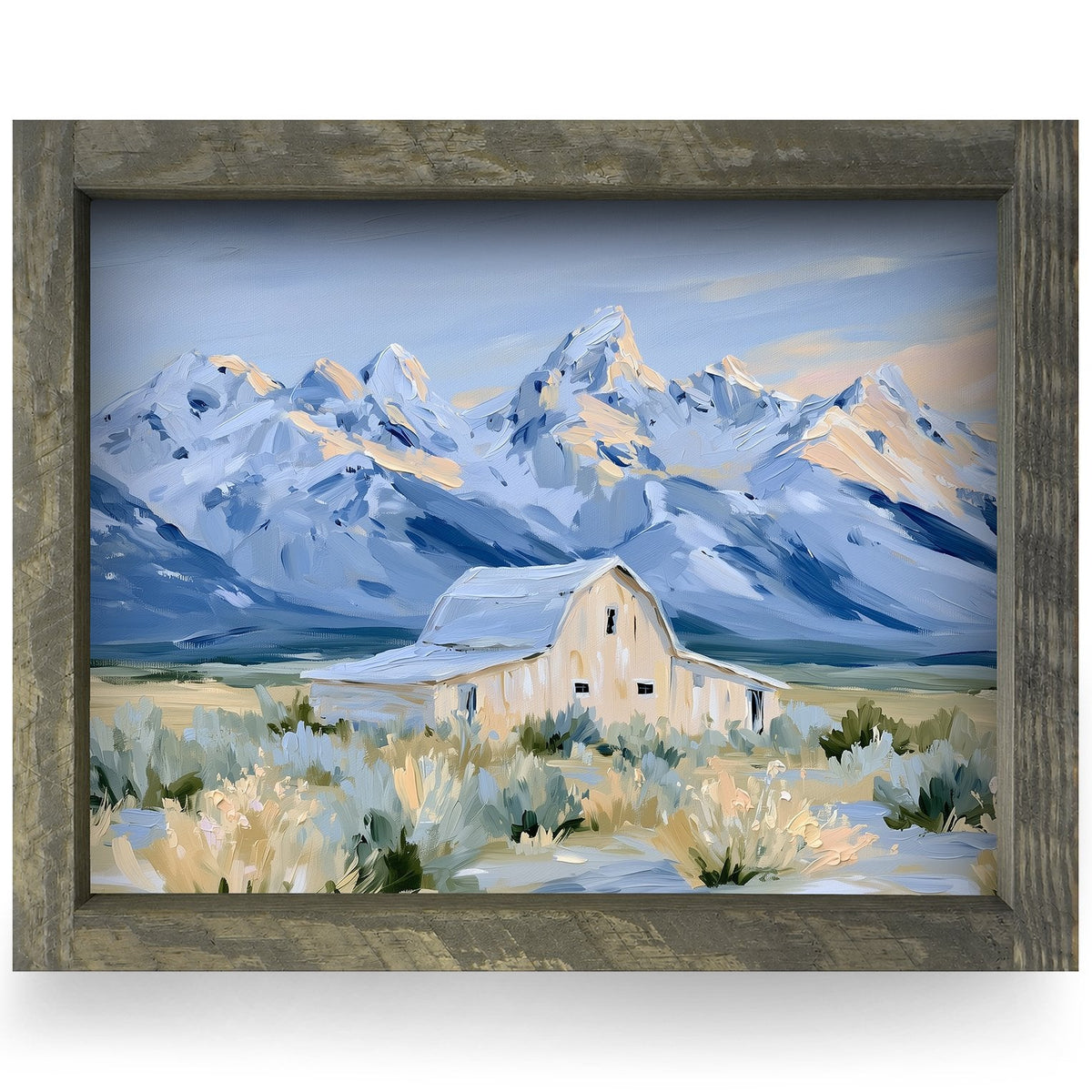 Rustic Brown frame