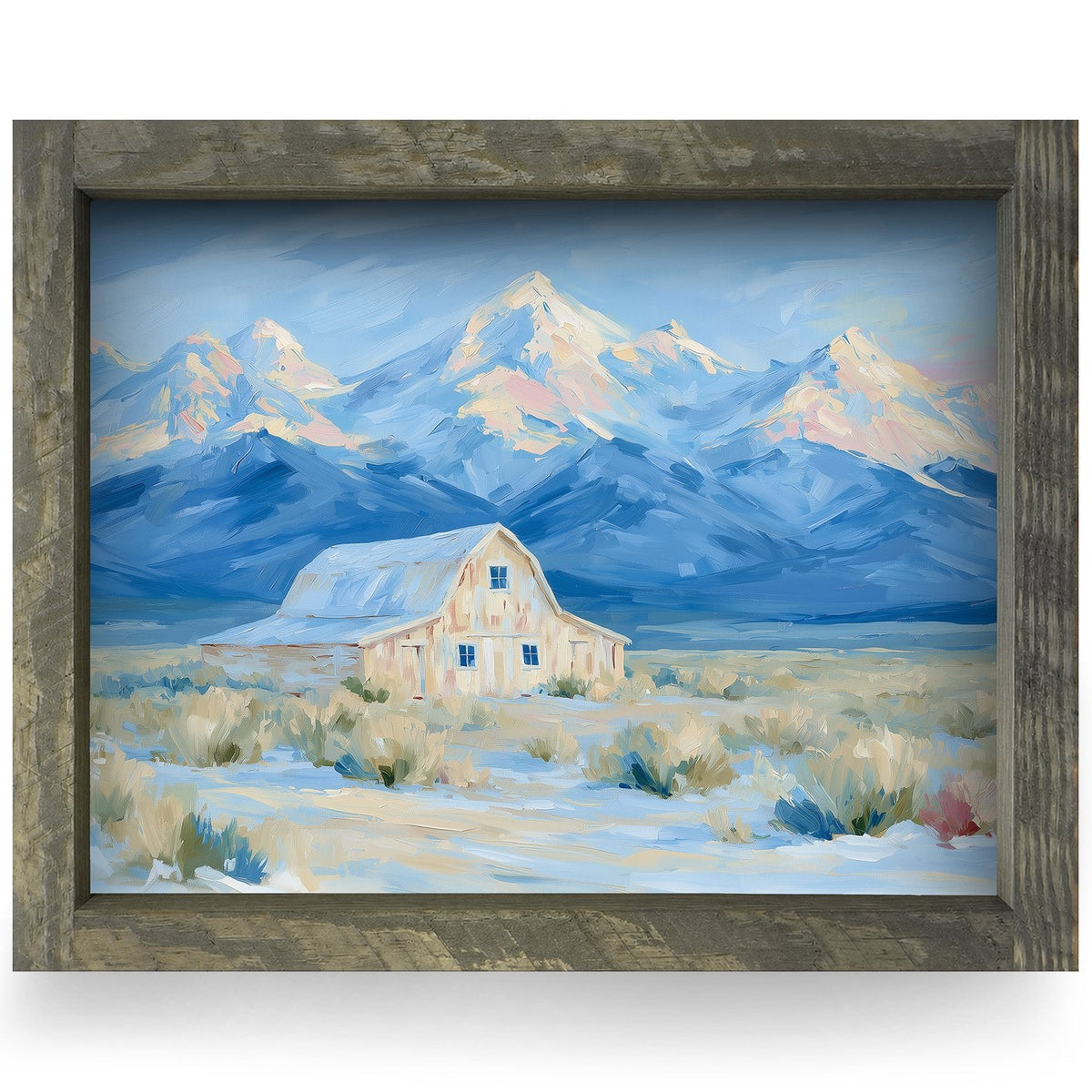 Rustic Brown frame