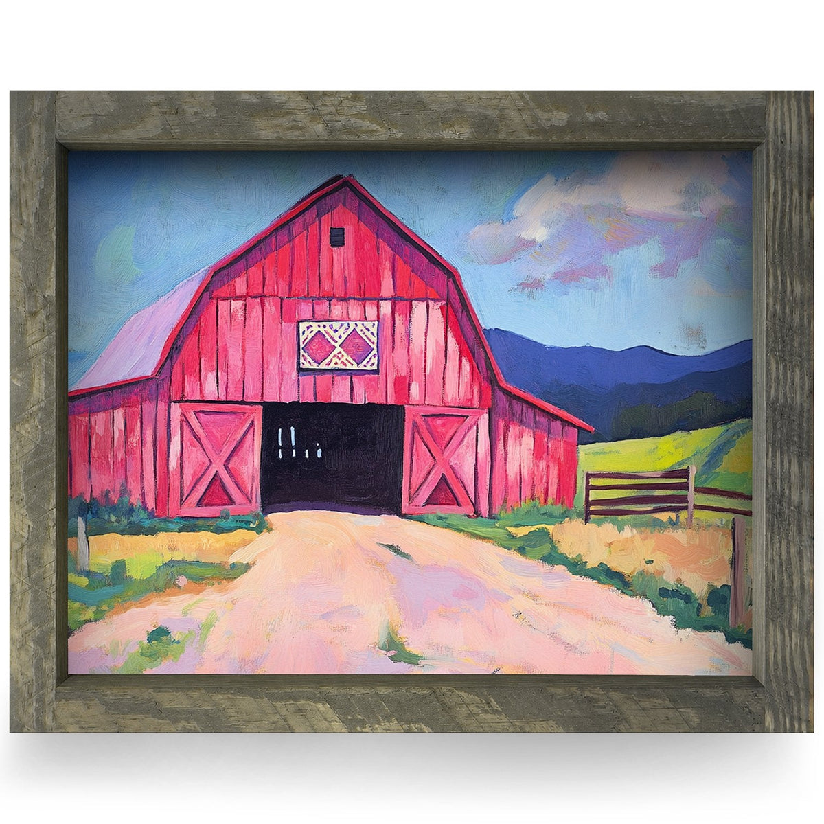 Rustic Brown frame