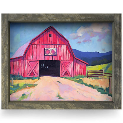 Rustic Brown frame