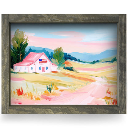 Rustic Brown frame