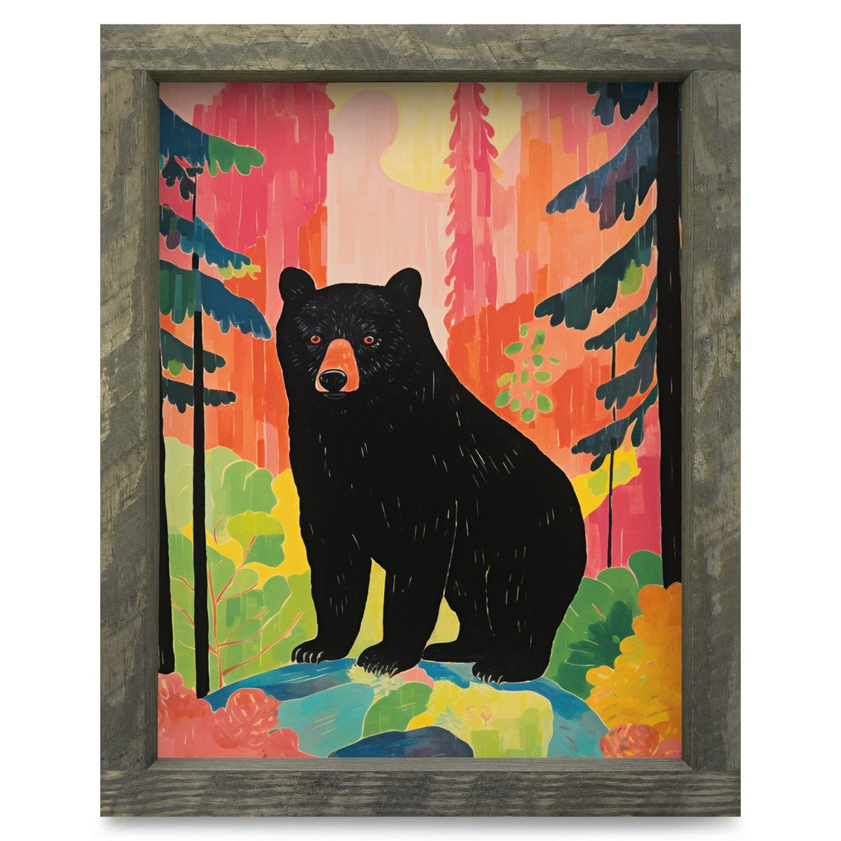 Rustic Brown frame