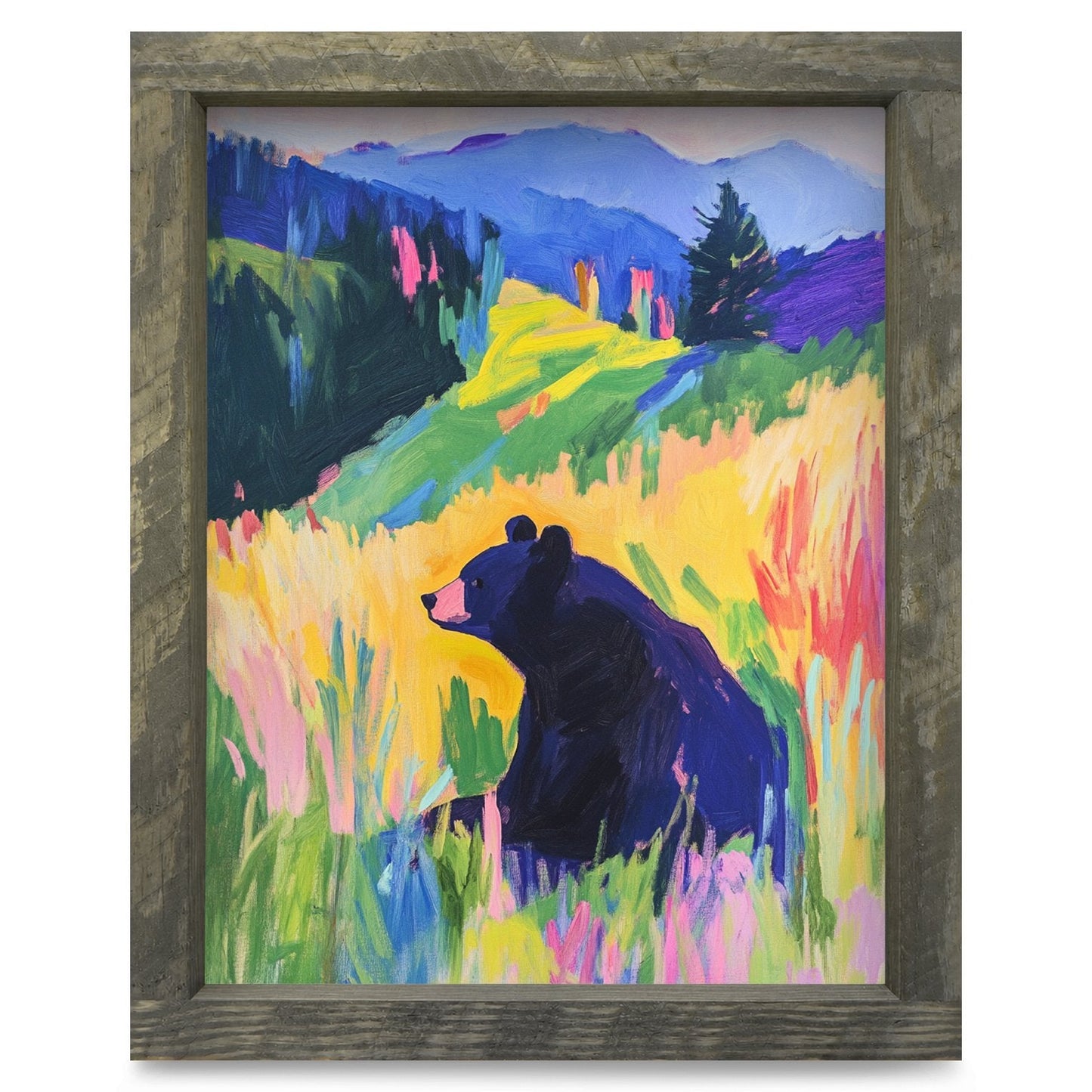 Rustic Brown frame