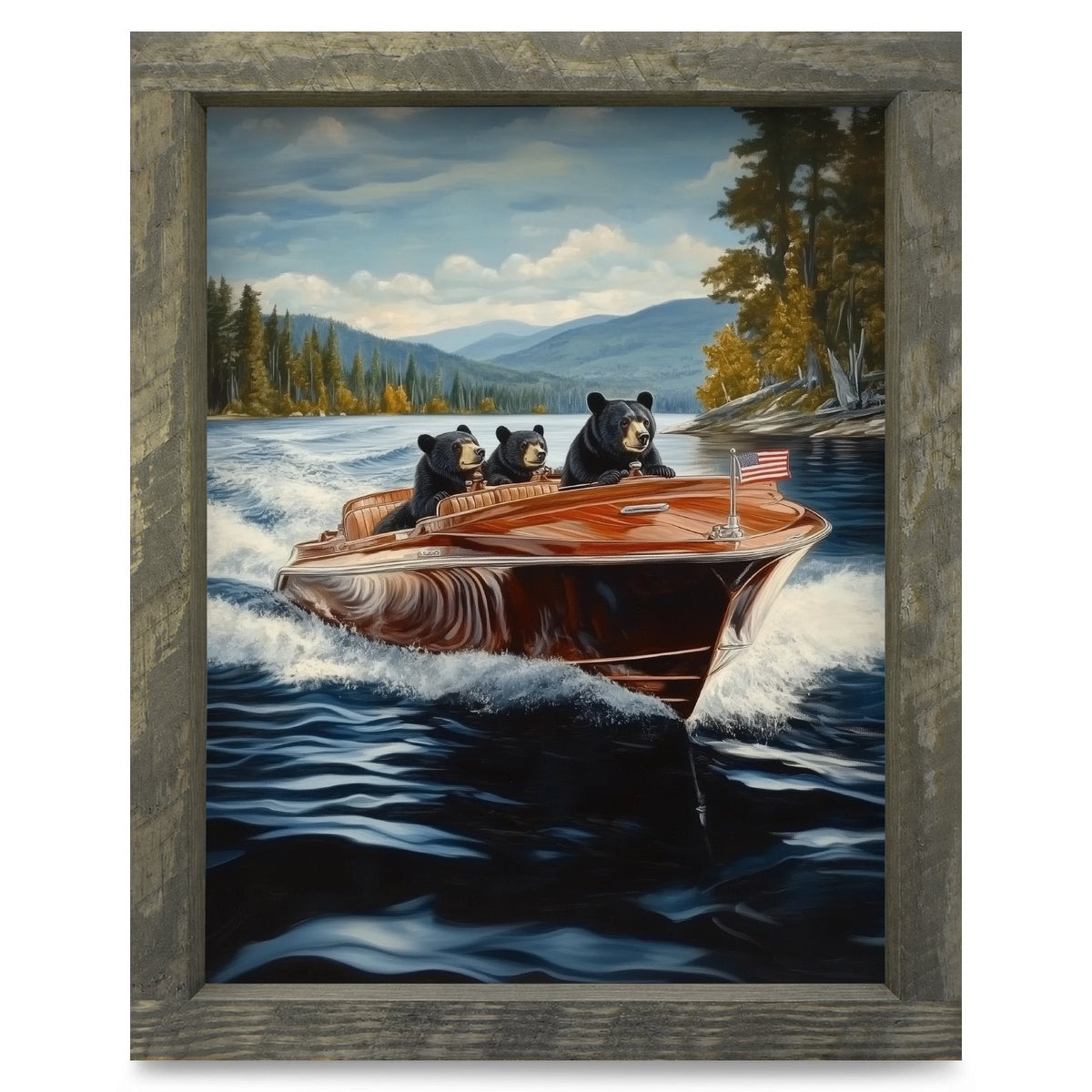 Rustic Brown frame