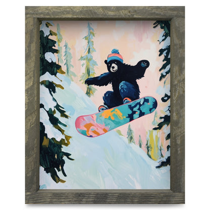 Rustic Brown frame