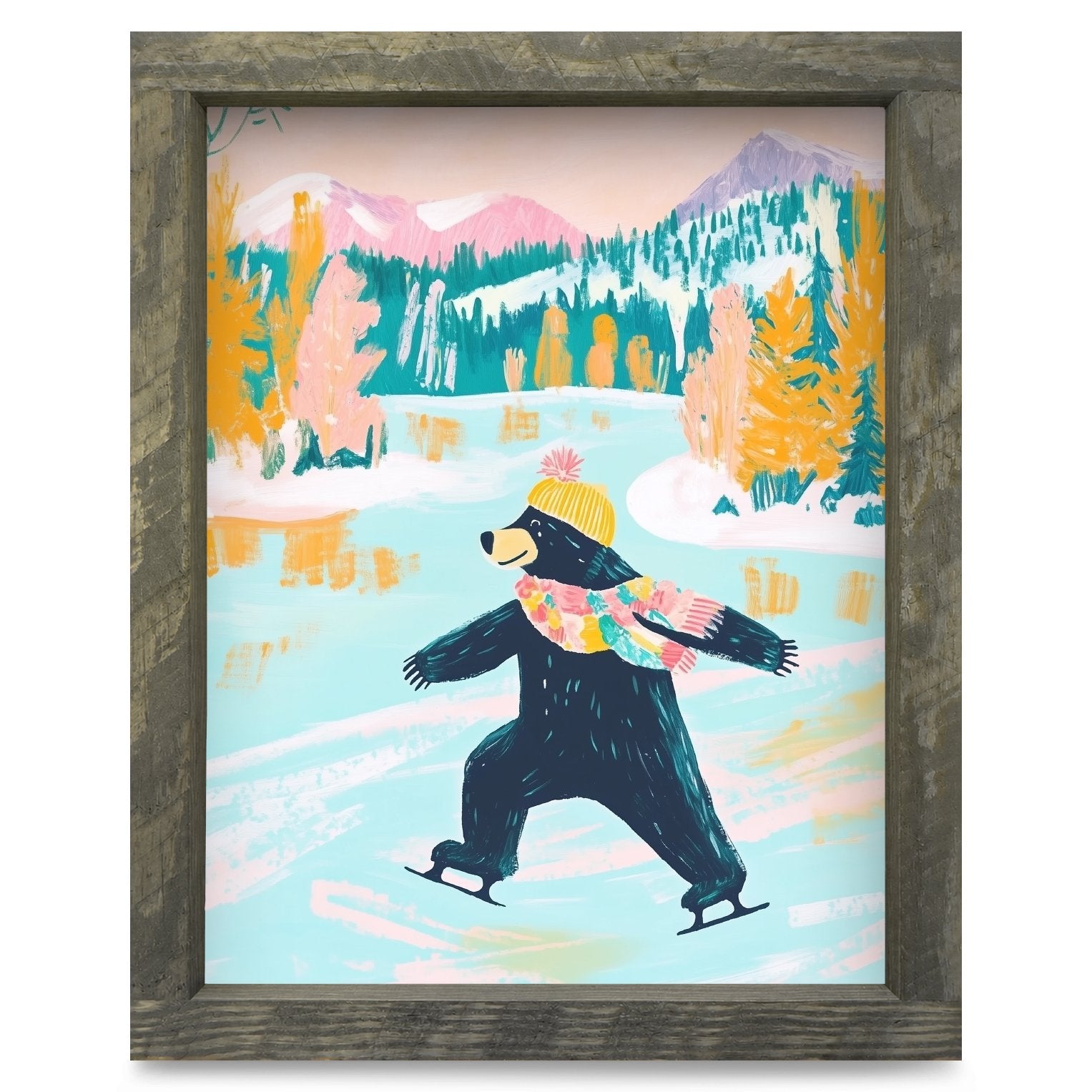Rustic Brown frame