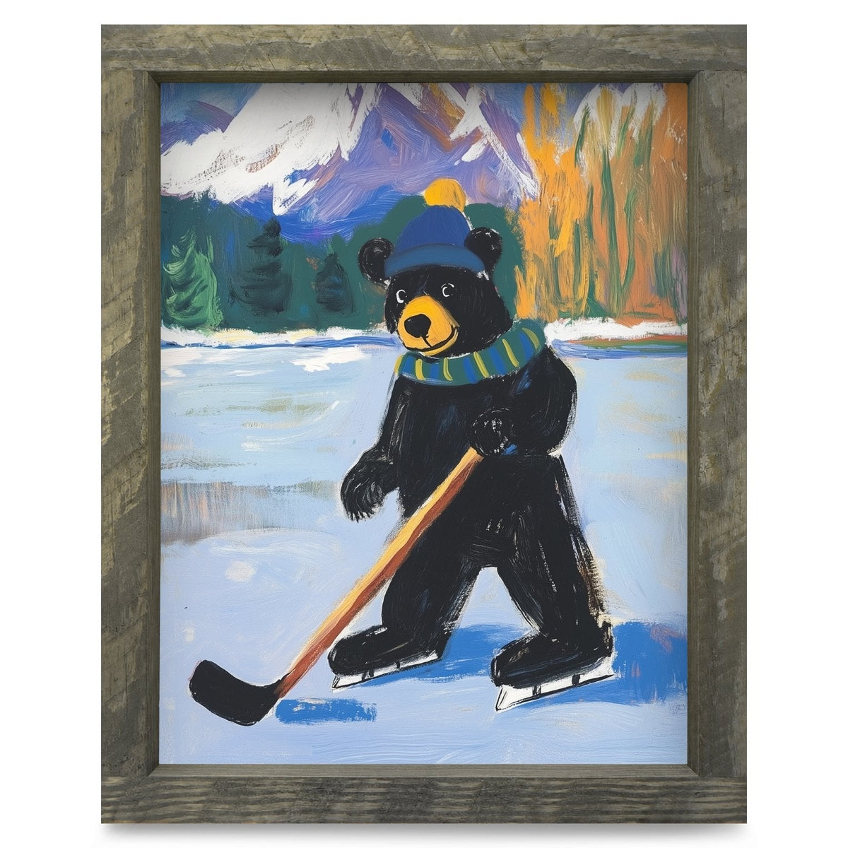 Rustic Brown frame
