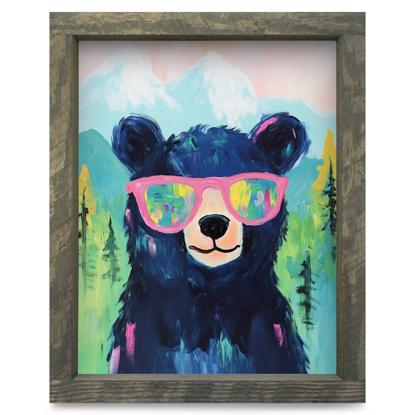 Rustic Brown frame