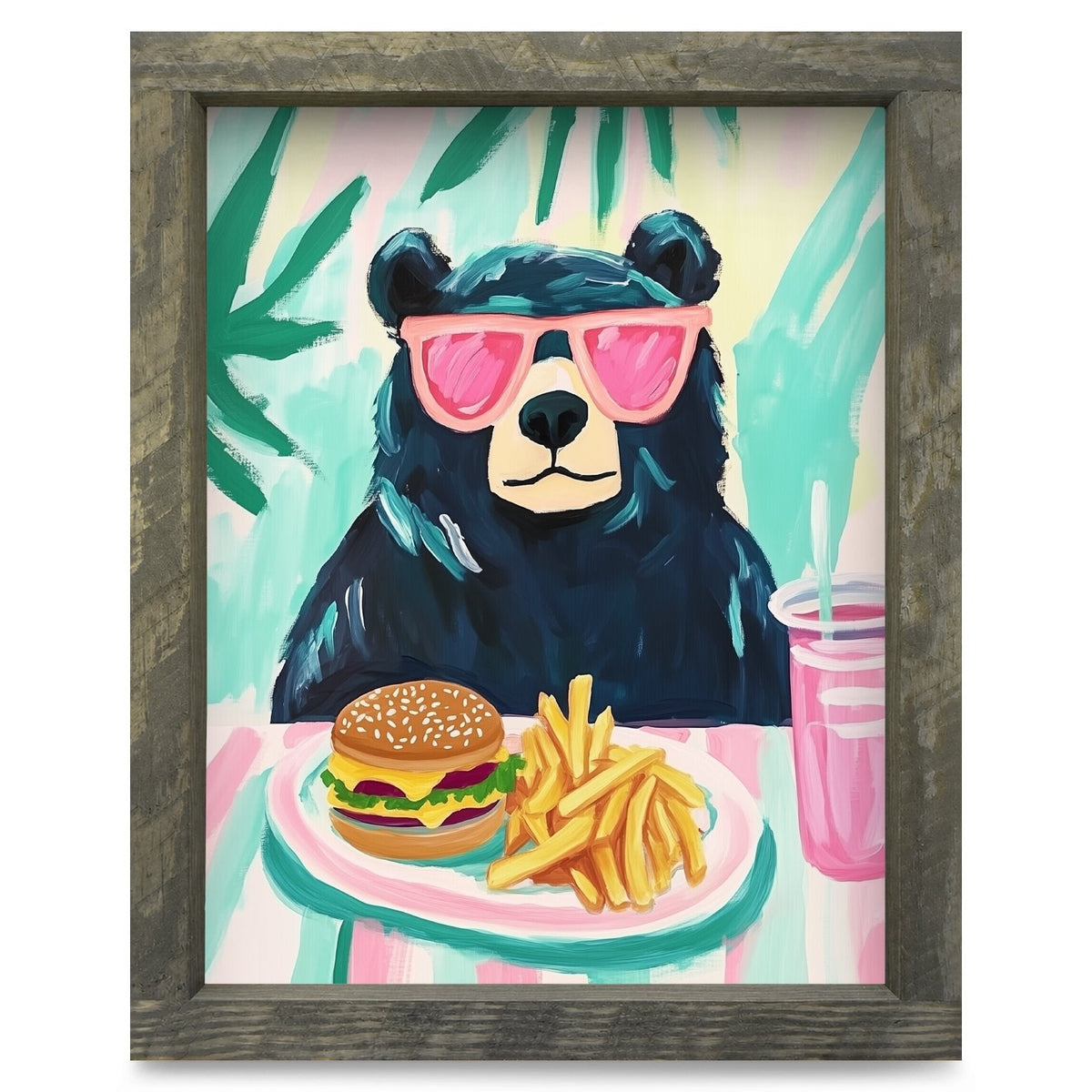 Rustic Brown frame