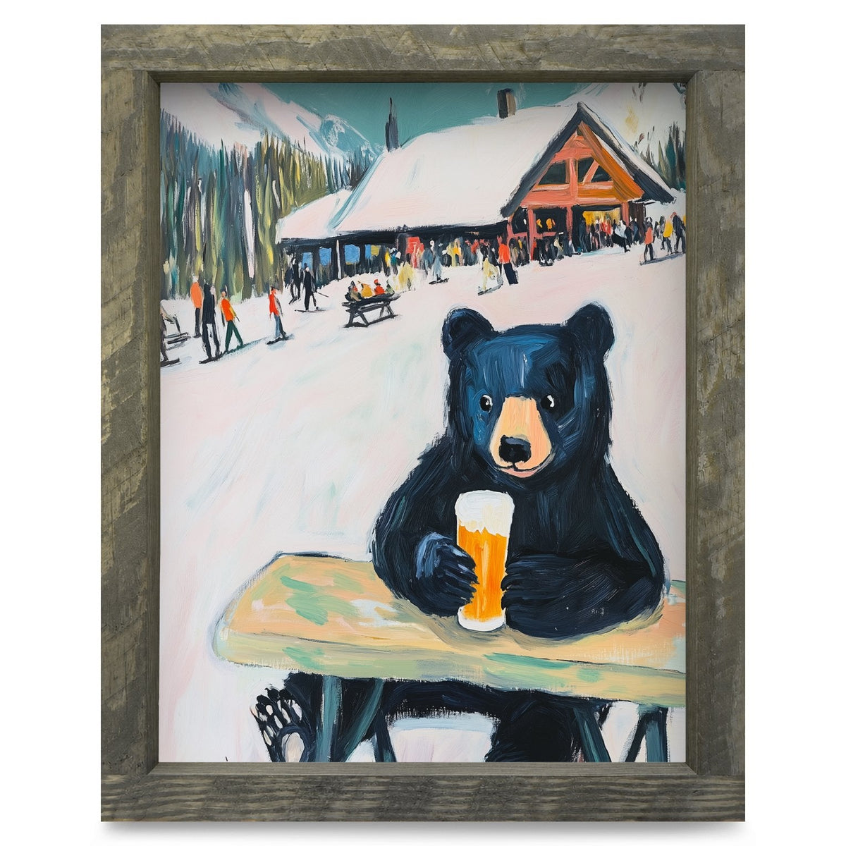 Rustic Brown frame