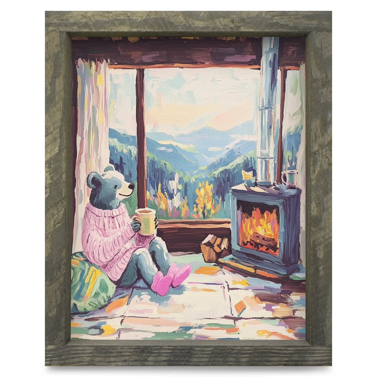 Rustic Brown frame