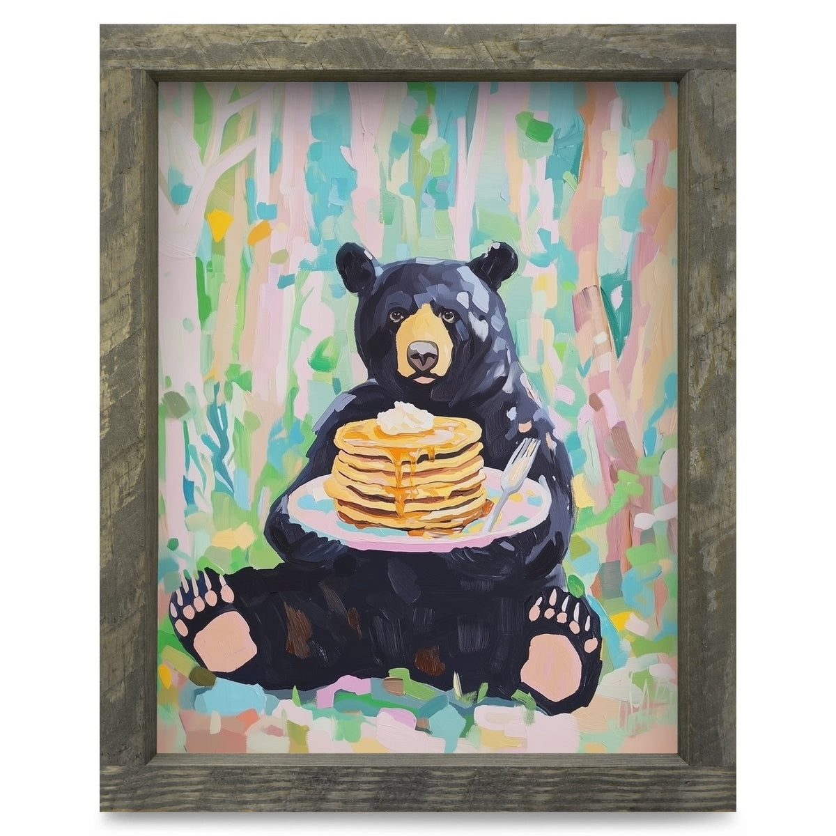 Rustic Brown frame