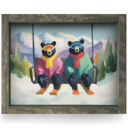 Rustic Brown frame