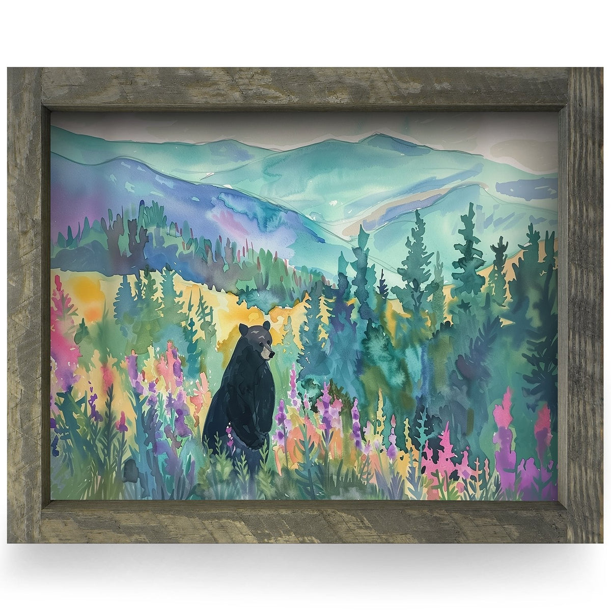 Rustic Brown frame
