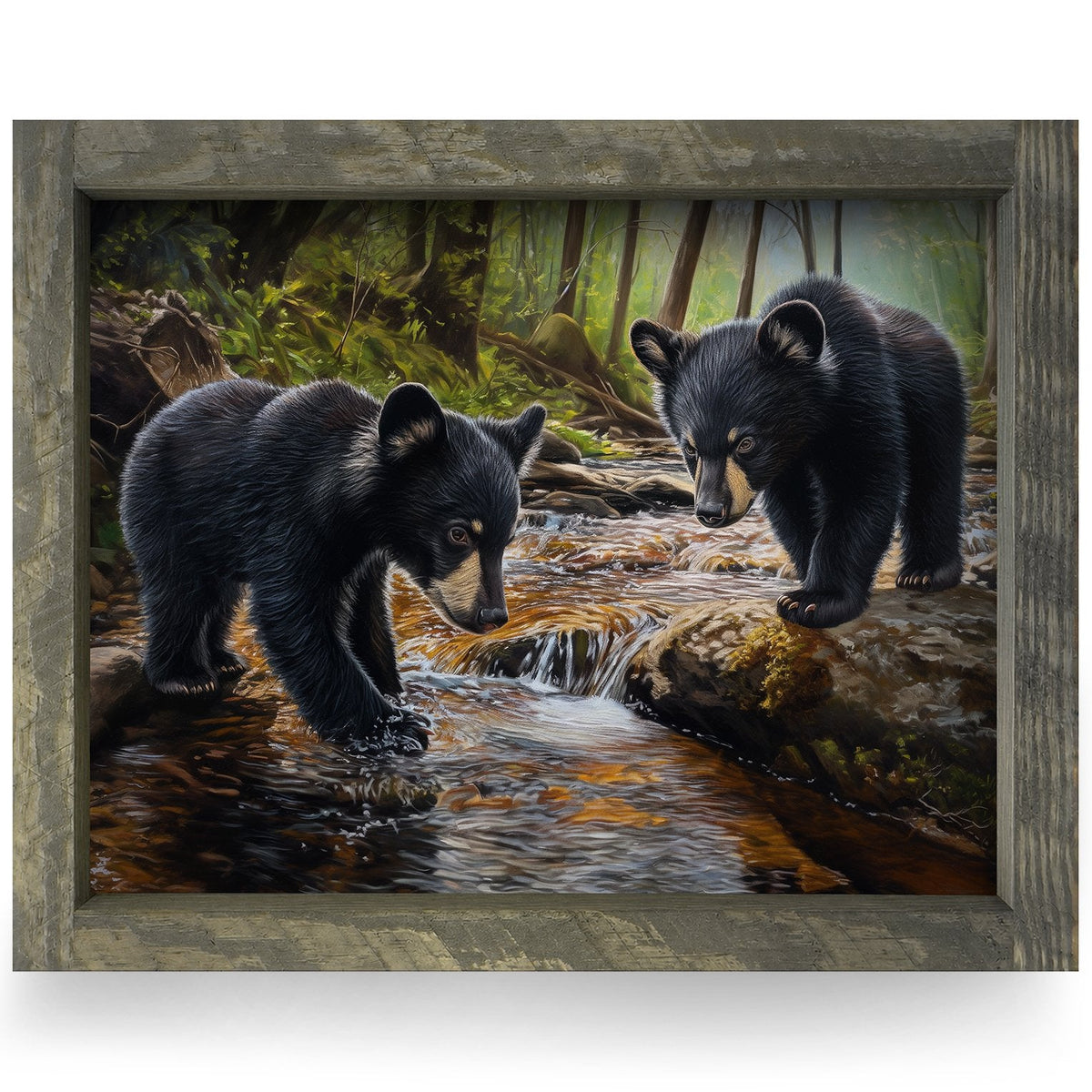 Rustic Brown frame