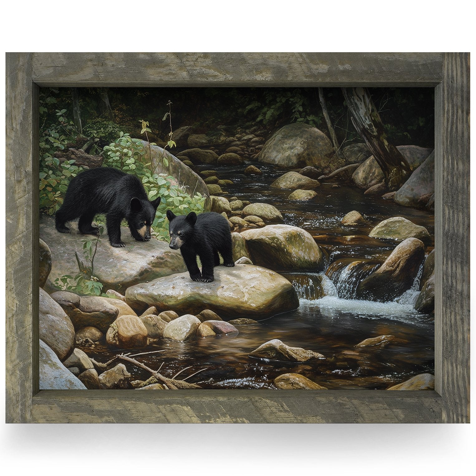 Rustic Brown frame